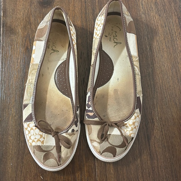 Coach patchwork flats - Picture 1 of 3